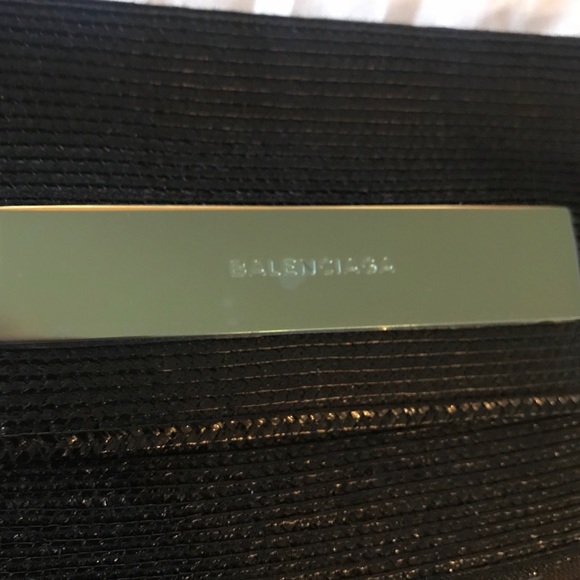 SOLD | Balenciaga Cable Raffia Basket Clutch - Picture 3 of 8